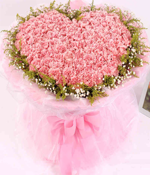 99 Pink Carnations